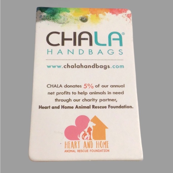 New CHALA Owl Vegan Leather Convertible Dark Green Bag with 2 Straps - Picture 13 of 14